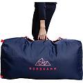 copertura zaino flight cover 150 litri. adulti. borsa protettiva aereo. blu