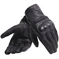 guanti moto in pelle corbin air unisex nero taglia s