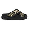 criss-cross rope sandal raffia