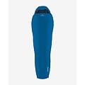 sacco a pelo yukon plus +4c cerniera sinistra blu