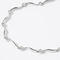 bracciale silver elegance argento rodiato cubic zirconia collezione silver elegance bianco