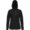 outrun the storm giacca running donna black xs