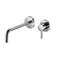 rubinetteria light rubinetto lavabo a parete codice prod lig007cr70