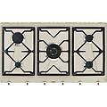 Smeg Piano Cottura Srv896avogh2 A Gas 5 Fuochi Gas Colore Avena