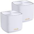 zenwifi xd4 plus set di 2 sistemi ax1800 whole-home mesh wifi 6 (fino a 306 m&sup2; aimesh