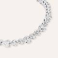 bracciale tennis red carpet argento rodiato cubic zirconia collezione red carpet bianco
