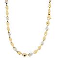 collana uomo oro giallo bianco gl100775