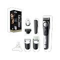 beardtrimmer 9 bt9520 regolabarba batteria 52 bagnato e secco nero grigio
