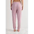 pantalone lungo in modal chic comfort donna rosa scuro taglia s
