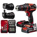 Einhell Trapano Avvitatore A Batteria Te Cd 18 45 3x Li 18 V 2x2 Ah