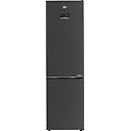 b7rcne407hxbr frigorifero con congelatore libera installazione 355 l b nero acciaio inossidabile
