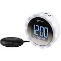 sveglia con potente allarme da 95db flash luminoso e cuscino vibrante wake 'n' shake star di