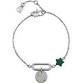 bracciale con stella e pendente ariete