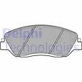 delphi set di pastiglie freno lp2048 anteriore