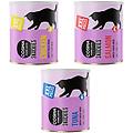 multipack risparmio! 3 x snackies xxl maxi tube snack per gatti mix 2 pollo tonno salmone (530 g)