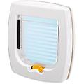 spa swing 1 portina per gatti e piccoli cani con chiusura a 2 vie colore bianco