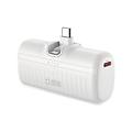 ecopower bank 5000mah tebb5000plugwgrs-bianco