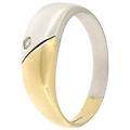 anello uomo oro giallo bianco gl101278