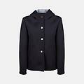 giacca da donna modello coat nero