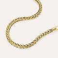 bracciale catena man code acciaio dorato collezione man code giallo