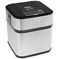 - macchina per gelato 12 w colore nero e acciaio inox
