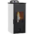termostufa a pellet modello katia idro 13 kw colore bianca new