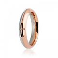 fede nuziale modello eterna con 3 diamanti collezione 9. 0