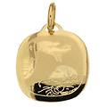 medaglia ciondolo da battesimo oro giallo 803321714922