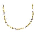 collana uomo oro giallo bianco gl-sonvbc060gb50
