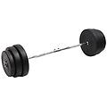 - bilanciere curvo con dischi 90 kg