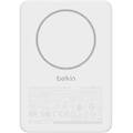 power bank magnetica 5000mah ricarica wireless 7. 5w bianco