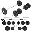 - set bilanciere e manubri da 30 kg