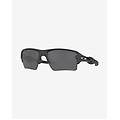 occhiali flak 2. 0 xl steel con lenti prizm black iridium polar
