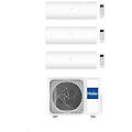 climatizzatore trial pearl 7+7+7 con 3u55s2sr5fa inverter r-32 wi-fi classe a++/a+