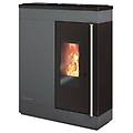 stufa a pellet 13 kw fine 14. 3 antracite cod. 2000080040