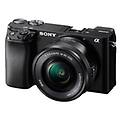 fotocamera mirrorless 24 2mpx aps c alpha 6100 kit selp 16 50mm 3. 5 5. 6 oss black ilce6100akb cec