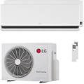 condizionatore dualcool deluxe dual split 9000+18000 btu inverter a+++ wifi unità esterna 6.