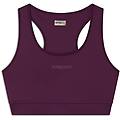 reggiseno sportivo supporto medio con logo glitter