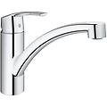 miscelatore lavello start cromo bocca bassa cartuccia ceramica ø 35 mm 32441001