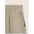 pantaloni cropped in popeline elasticizzato abbey stone donna small