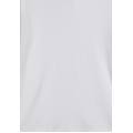 felpa comfort fit con grafica paisley su collo e maniche bianco donna extra large