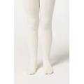 collant termici con trecce bambina bambina bianco 10-13