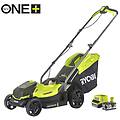tagliaerba a batteria a velocità non regolabile rlm18x33b40 18v l 33 cm 1 batteria inclusa
