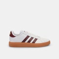 sneaker da uomo grand court base 2. 0 bianco