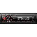 mvh-130dab radio per auto multimediale nero rosso 200 w