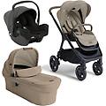 signature trio finiti con navicella ramble xl e seggiolino i-snug 2 sandstone