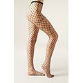 collant rete grande donna nero 3/4