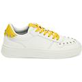 sneakers bianco-giallo