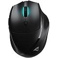 mouse officepal m25w wireless 4000 dpi rgb 6 pulsanti usb-c ergonomico nero