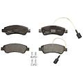 delphi set di pastiglie freno lp3153 posteriore